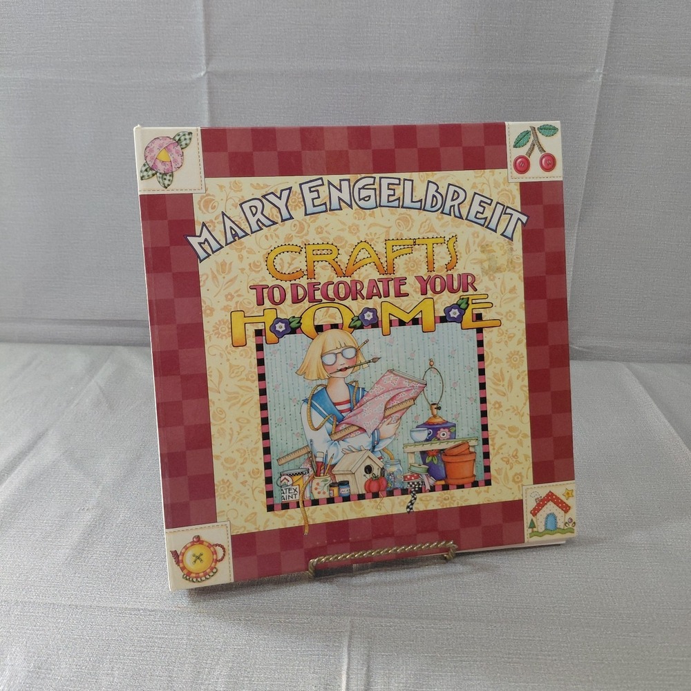 Mary Engelbreit Crafts To Decorate‎ Your Home Book Hardcover Spiral Bound